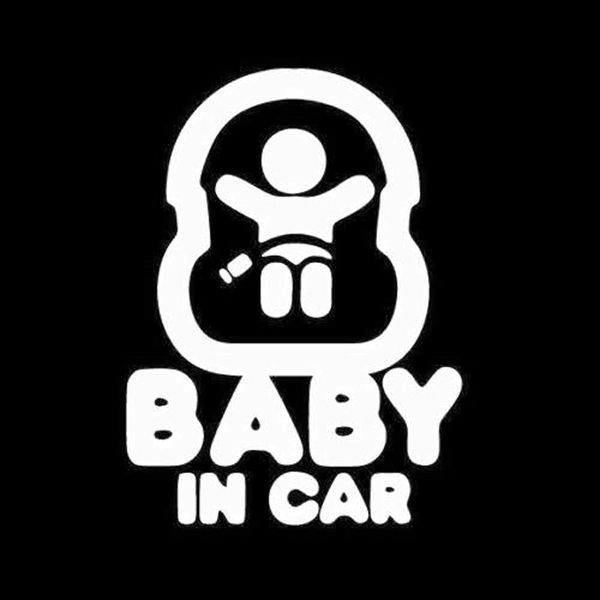 

9.4cm*12.3cm baby in car child on board baby seat sticker vinyl decal car stickers car styling for acessories