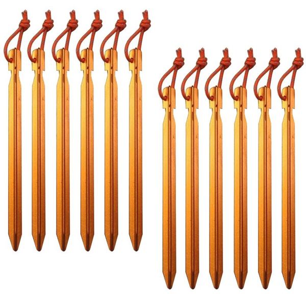 

cords, slings and webbing 12 packs outdoors tent stakes pegs,canopy pegs beach