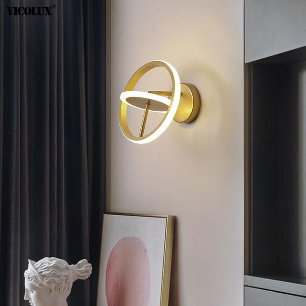 

wall lamp modern lamps fashion decoration luminarie for living study room bedroom bedside aisle rotatable lights indoor lighting