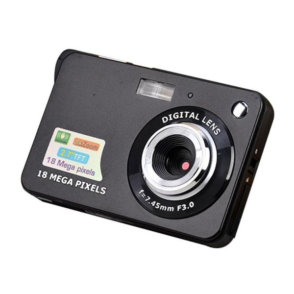 

2.7 inch tft lcd display 18mp 720p 8x zoom hd digital camera anti-shake camcorder video cmos micro camera children gift