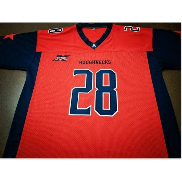 

goodjob men youth women xfl houstons roughnecks 11 phillip walker 28 harris football jersey size s-5xl or custom any name or number jersey, Black