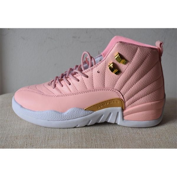 

2019 new womens retro gs pink lemonade sneakers shoes girls 12s 12 pink lemonade sneakers size us 5.5-8.5