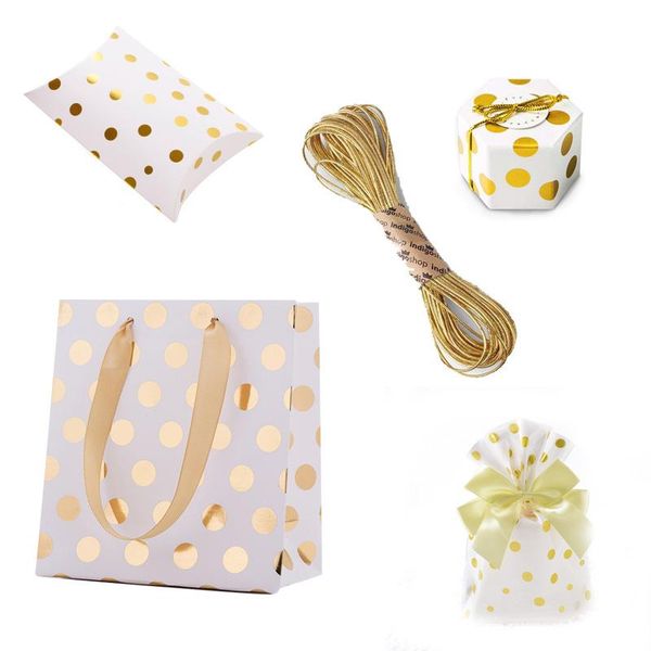

gift wrap stamping dot paper plastic packaging candy sweets wedding party goodie favors cake bonbonniere bag bags present packing