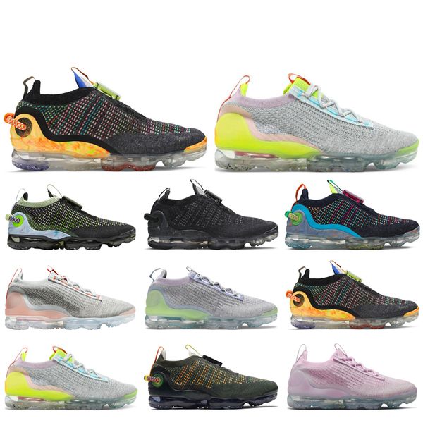 

r 2021 plus men women running shoes triple black armory blue dark grey newsprint team red pure platinum oreo neon mens trainers sport sneake