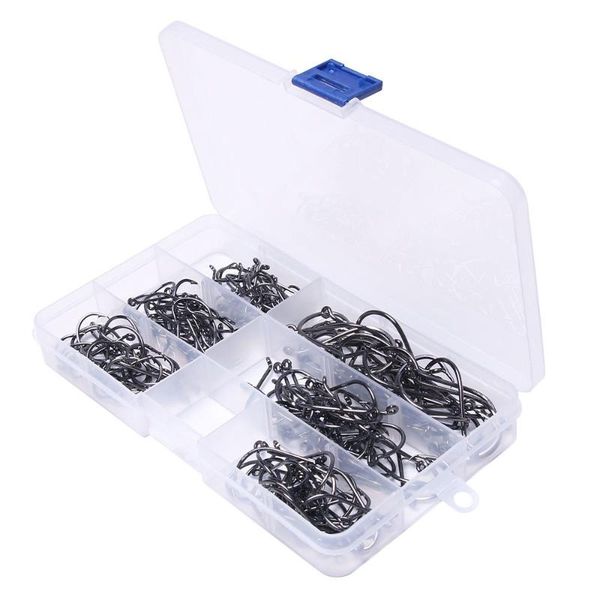 

fishing hooks style hook set 160pcs long handle barbed gear