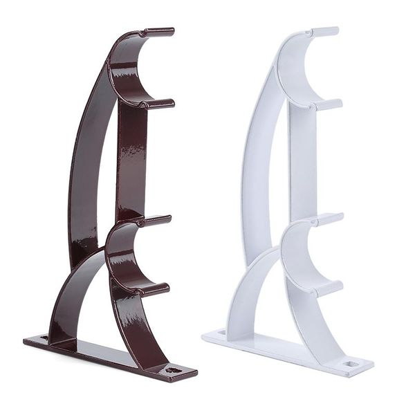 

other home decor fits 25mm drape rod 2 pcs aluminum alloy double curtain drapery bracket heavy duty holder pole