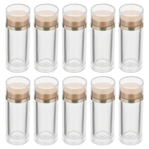 

storage bottles & jars 10pcs creative bottle acrylic containers (transparent)