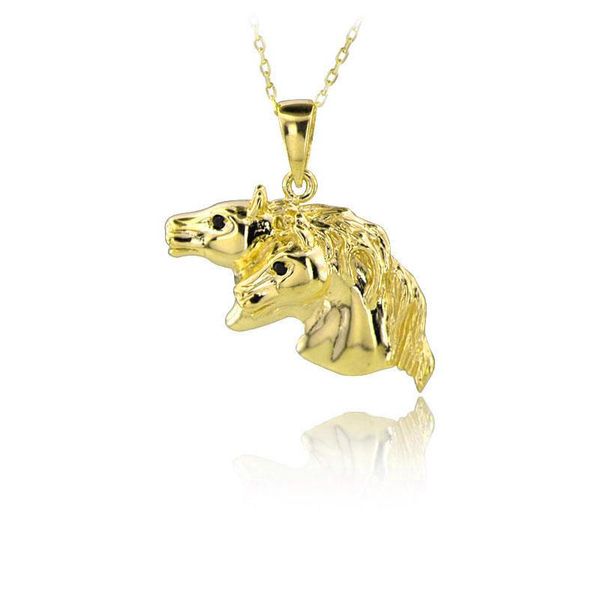 

pendant necklaces horse necklace 925 sterling silver equestrian