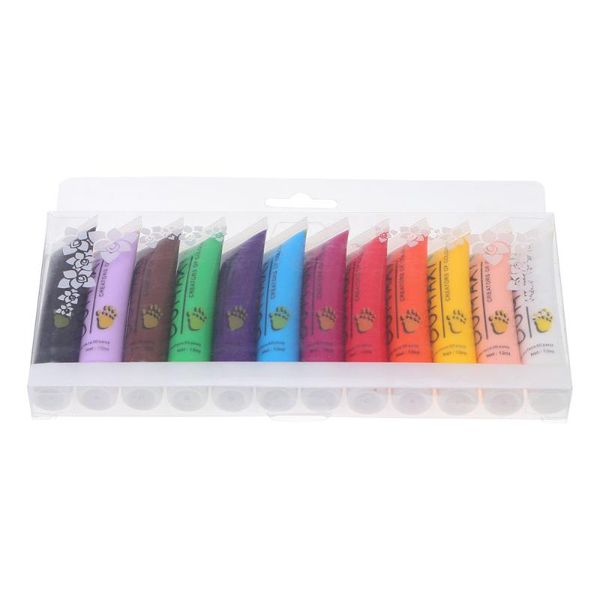 

nail gel 12pcs 12ml paint color polish art pigment painting, Red;pink
