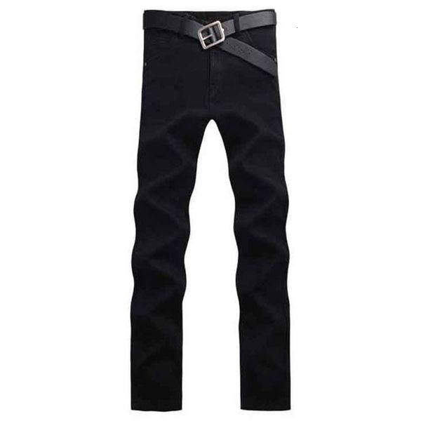 

2021 new fashion black autumn on straight line breeze from the ny occasional men of wool breeding cotton pants long men's clothes ahsr, Blue