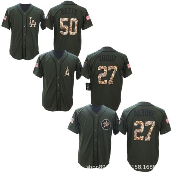 

tracksuit jerseys 2021 jersey army green camouflage baseball uniform, Gray