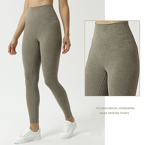 

yoga pants for women's high waist sports lady leggings outdoor yoga world tights casual clothing women yoga nude printed pants l-066, White;red