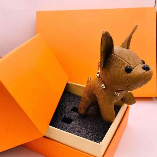 

2021 fashion wallet bag method dogfighting doll pendant key chain 7 colors quality, Slivery;golden