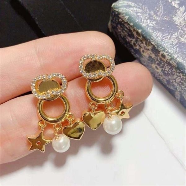 

86% off factory shopnew pearl fashion trend love star women can, Golden