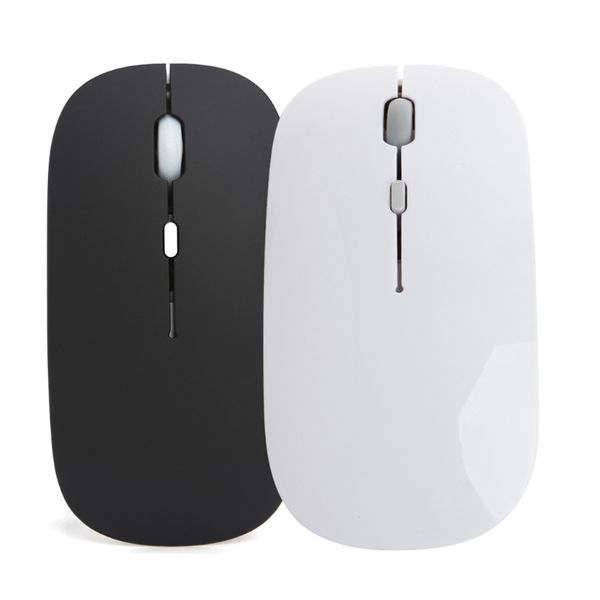 Mouse wireless 2.4G per PC portatile Mouse ottico muto silenzioso ricaricabile USB Wireless