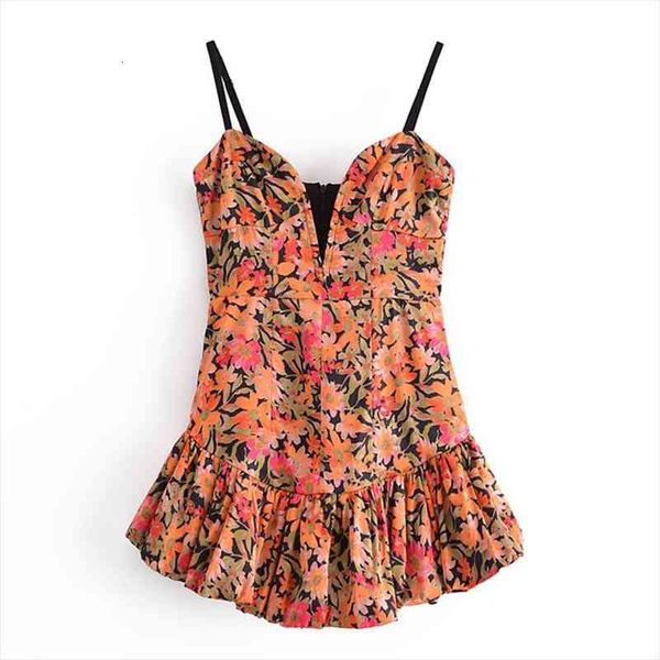 

multicolor tropical print sling mini dress fashion women sleeveless holiday party vestido mujer summer robe, Black;gray