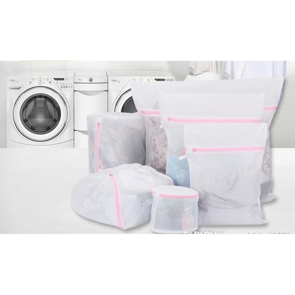 

5pcs mesh laundry bags s/m/l/xl bags & 1 bra bags laundry blouse hosiery stocking underwear washing care bra ling jllonb sport77777