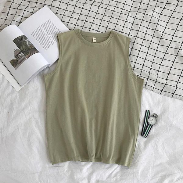 

men' tank brand gyms men undershirt vest casual clothing singlets sleeveless summer, White;black