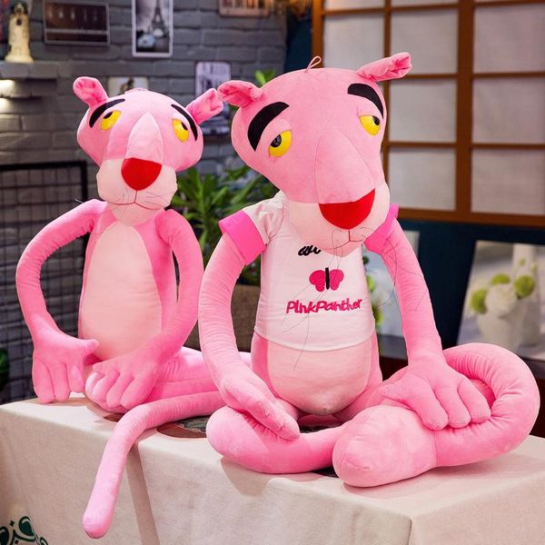 

60cm 80cm plush toys cute pink panther plush toy stuffed animals soft kids doll pillow birthday gifts wholesale