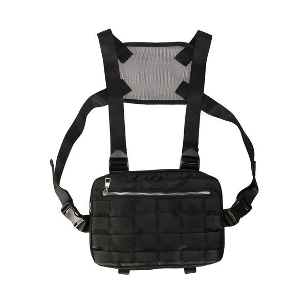 

waist bags waterproof fanny pack hip hop tactical vest anti-theft chest bag strretwear beg kanye west rig