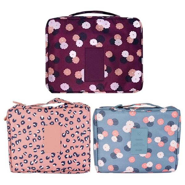 

1pc barrel shaped travel cosmetic bag makeup organizer women makeup bag girls wash bags high capacity storage