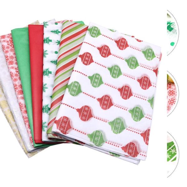 

gift wrap 50pcs christmas wrapping paper wrapper diy craft supply (random type)