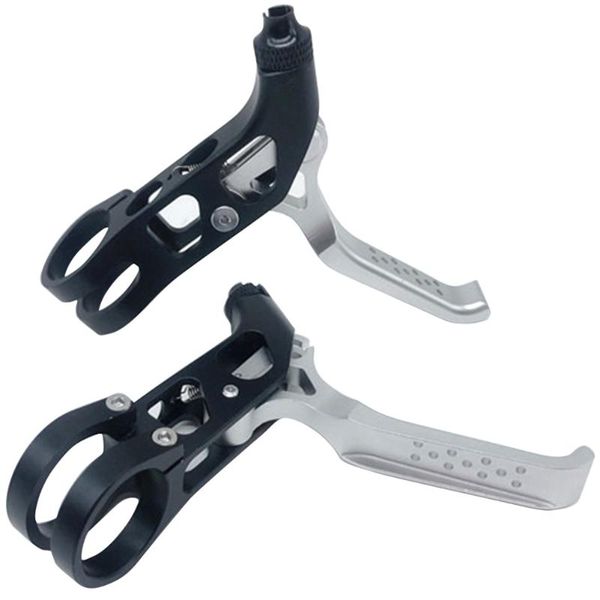 

bike brakes 1pair ergonomic folding bicycle outdoor road replacement aluminum alloy brake lever universal easy install handles durable