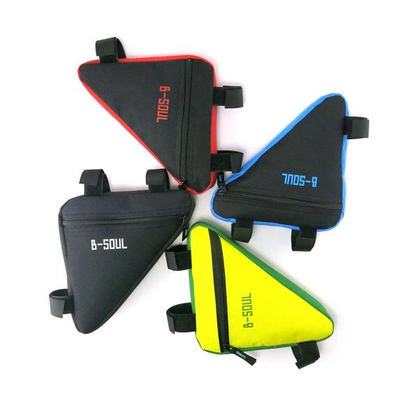 

cycling bags bicycle bag front bike waterproof portable handlebar supplies triangle pouch mountain accessories