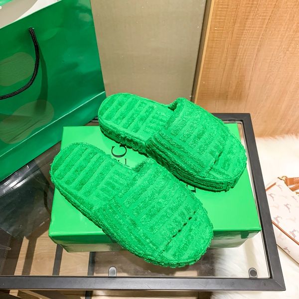 

latest fashion slippers for women green towel slipper casual soft shoes size 34-41, Black