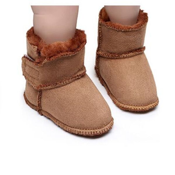 Moda bebê recém-nascido primeiros caminhantes da criança meninos meninas quente neve designer crianças botas de inverno infantil shoes90