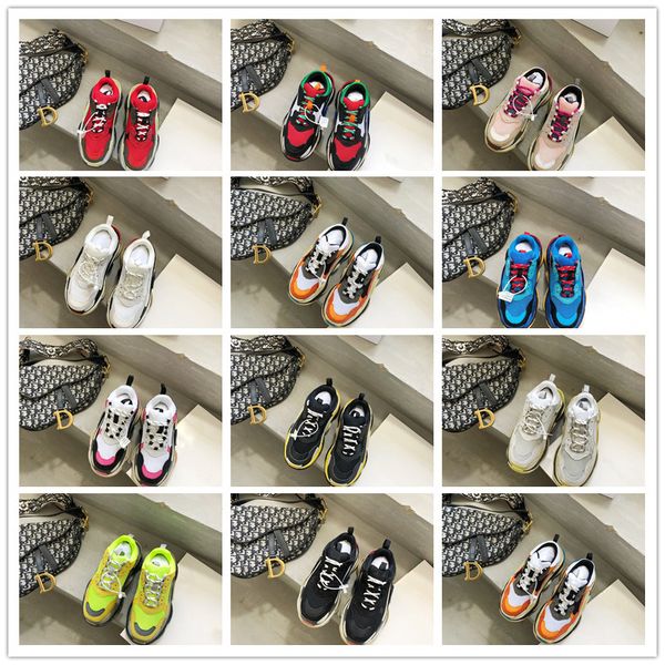 

triple sneakers designer platform mens womens casual shoes luxury paris triple retro dad sneakers