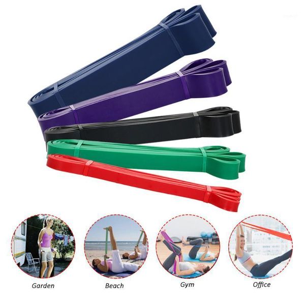 

208cm resistance band natural latex yoga strength training stretch band home gym fitness exercise workout elastic carry bag1