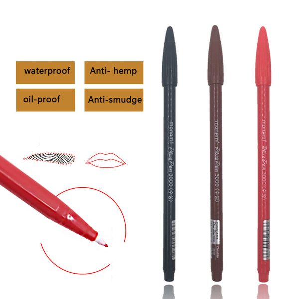 

10pcs tattoo marker pen eyebrow marker tattoo accessories microblading surgical skin marker pen for permanent make up supplies