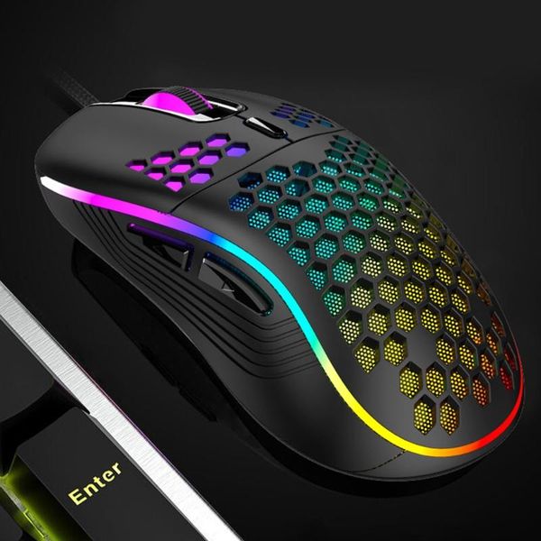 

mice premium usb wired gaming mouse luminous game macro programming 7200 dpi optical sensor gamer