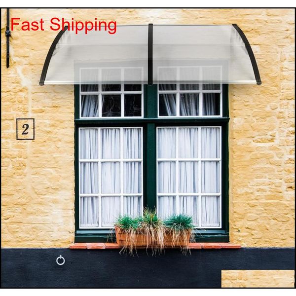 

200 x 100 rain cover eaves household application door outdoor polycarbonate front door window awning patio can qylssf toys2010