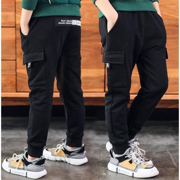 

jeans 2021 boy fashion thickening plus velvet winter warm casual, Blue