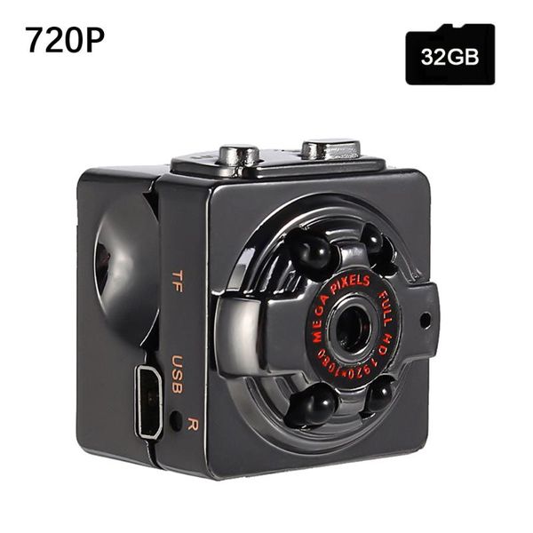 

mini camera hd 1080p/720p camcorders sport dv sensor night vision camcorder motion detection small dvr video recorder camera
