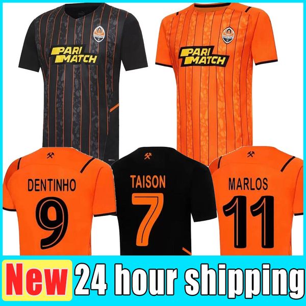 

2021 2022 fc shakhtar donetsk soccer jerseys camisetas de futbol 19/20/21/22 maillot de football shirts dodo patrick kovalenko dentinho tete, Black;yellow