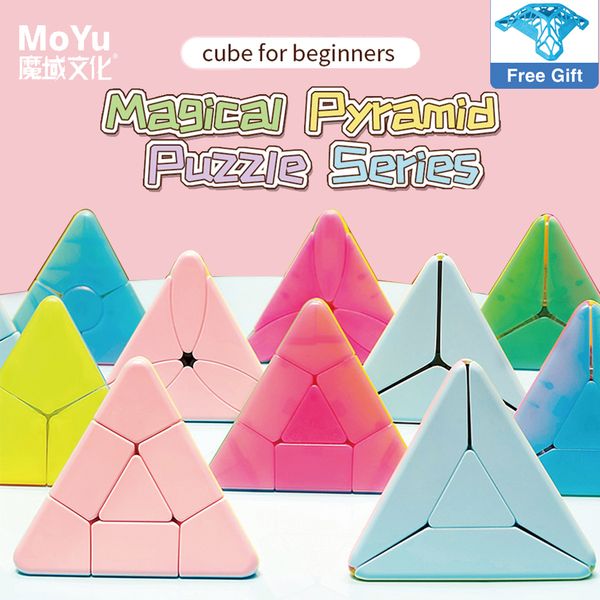

moyu cubing classroom corner twist bead boomerang windmill maple leaf triangle pyramid puzzle macaroon jinzita magic cubes kids