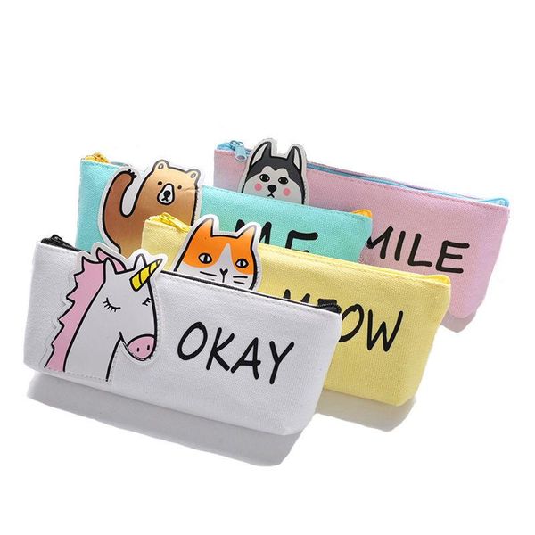 

storage bags cartoon plush toy large capacity pencil case coin purse girl cute cloth watermelon shape zipper bag