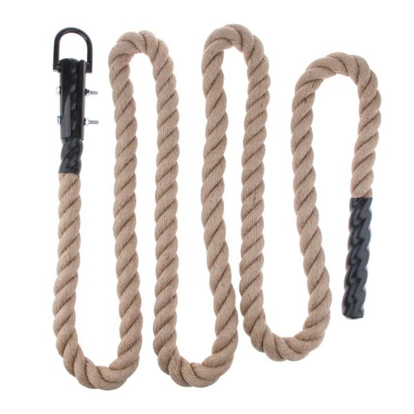 

cords, slings and webbing 38mm climbing jute rope for fitness boxing training gym exercise