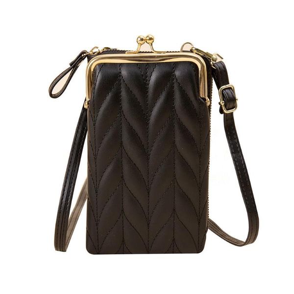 

evening bags fashion lock shell designer bag phone tote women's handbags pu leather women shoulder crossbody
