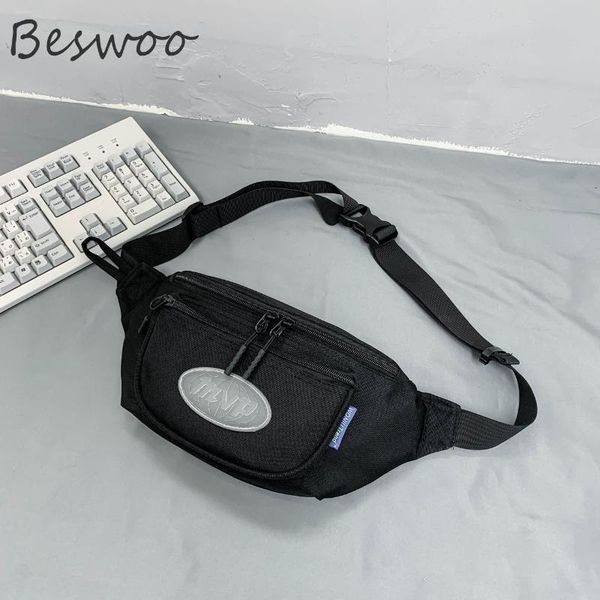 

waist bags fashion shoulder for men street style 2021 women's bag oxford outrdoor sport carry-on chest casual crossbody