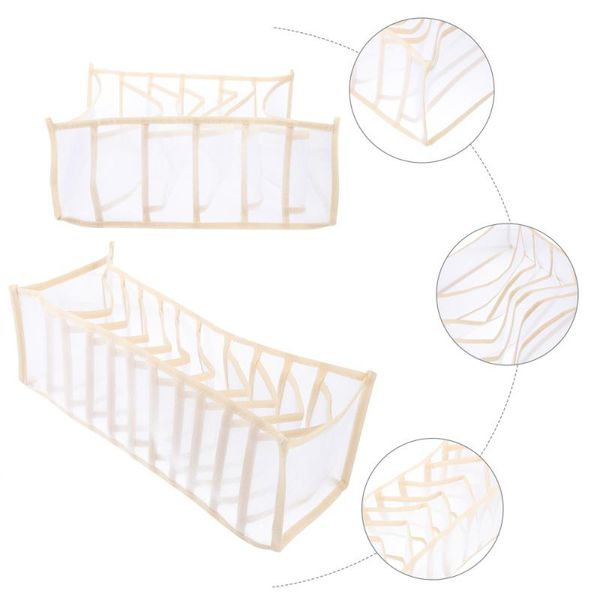 

storage drawers 1 set portable underwear case household mesh box socks