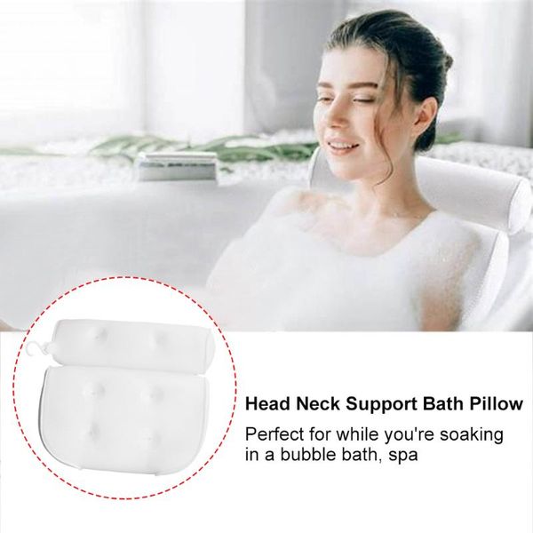 

other bath & toilet supplies back shoulder non slip accessories head neck support ergonomic home spa tub relaxing luxury 3d mesh cushion sof