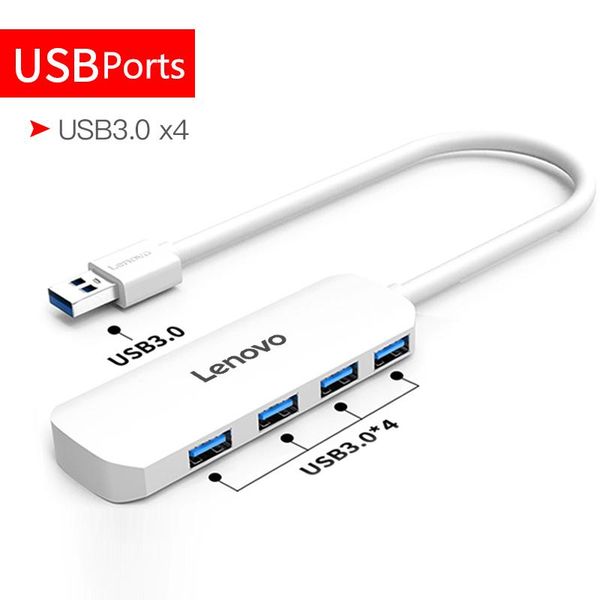 

hubs lenovo type-c usb expander 3.0 set splitter converter connector multiple interface notebook pc external plug