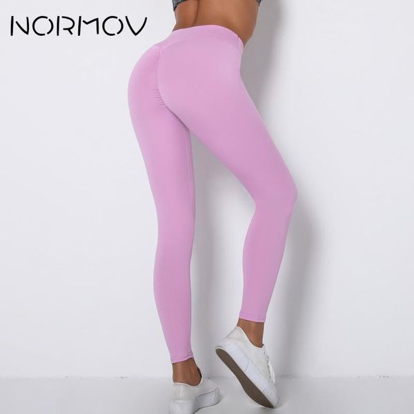 

normov high waist booty leggings fitness yoga pants seamless workout gym leggings stretchy scrunch burunning legging, White;red