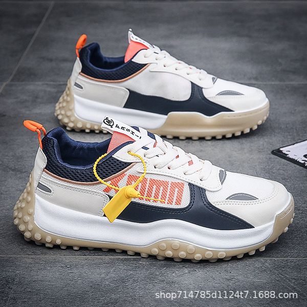 

lovers' daddy 2021 autumn ins fashion korean versatile women's casual sports men's sho, Black