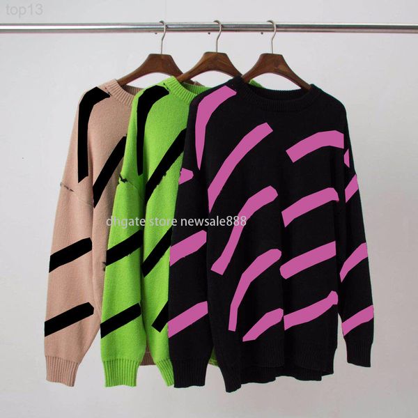 

winter mens autumn women sweaters highest quality new fashion long sleeve letter print couple men loose pullover designers sweater, White;black