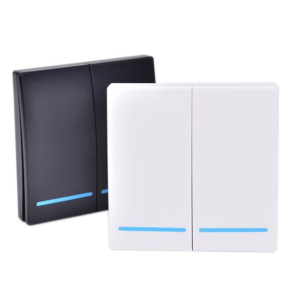 

smart home control 1pc wall panel remote transmitter 1/2/3 button sticky rf tx room living bedroom wireless 315mhz 433.92mhz